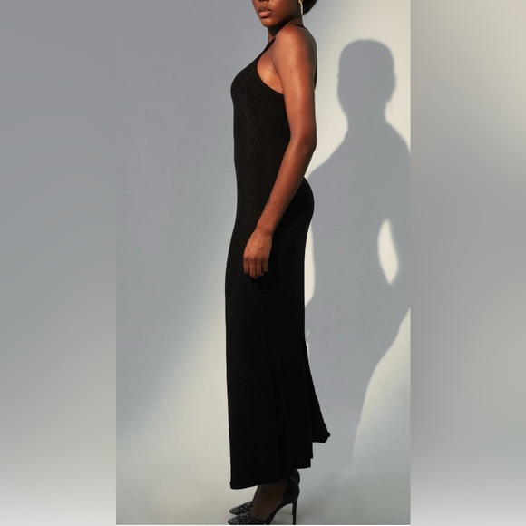 Klassy Network Dresses & Skirts - new klassy network shimmer high neck maxi dress black glitter